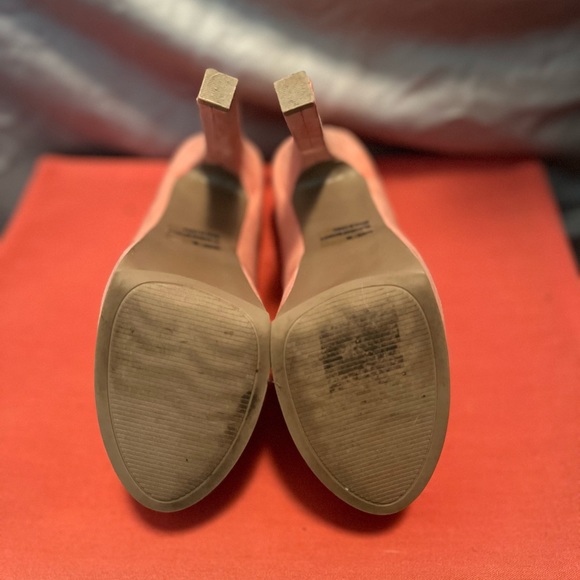 Qupid peach heels women’s size 8 - Picture 5 of 12